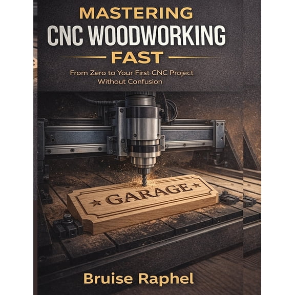 Mastering CNC Woodworking Fast: From Zero to Your First CNC Project Without Confusion, (Paperback)