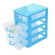 thumbnail image 3 of ¡Liquidación! Estuche para guardar textiles para el hogar, caja multicapa Dusknt con cajón pequeño, color azul cielo, tamaño L, cuatro capas, 1 caja de 4 capas., 3 of 3