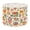 Color 4, variant on Drum Lamp Shade Passion Fruit Seamless Pink Hand Painted Tropical Fruit Motif Lampshade for Table Lamps Floor Lamps Pendant Light 13"x13"x10" Replacement Linen Large Lamp Shade Easy Assembly