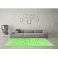 thumbnail image 3 of Ahgly Company Indoor Rectangle Abstract Green Modern Area Rugs, 8' x 10', 3 of 4
