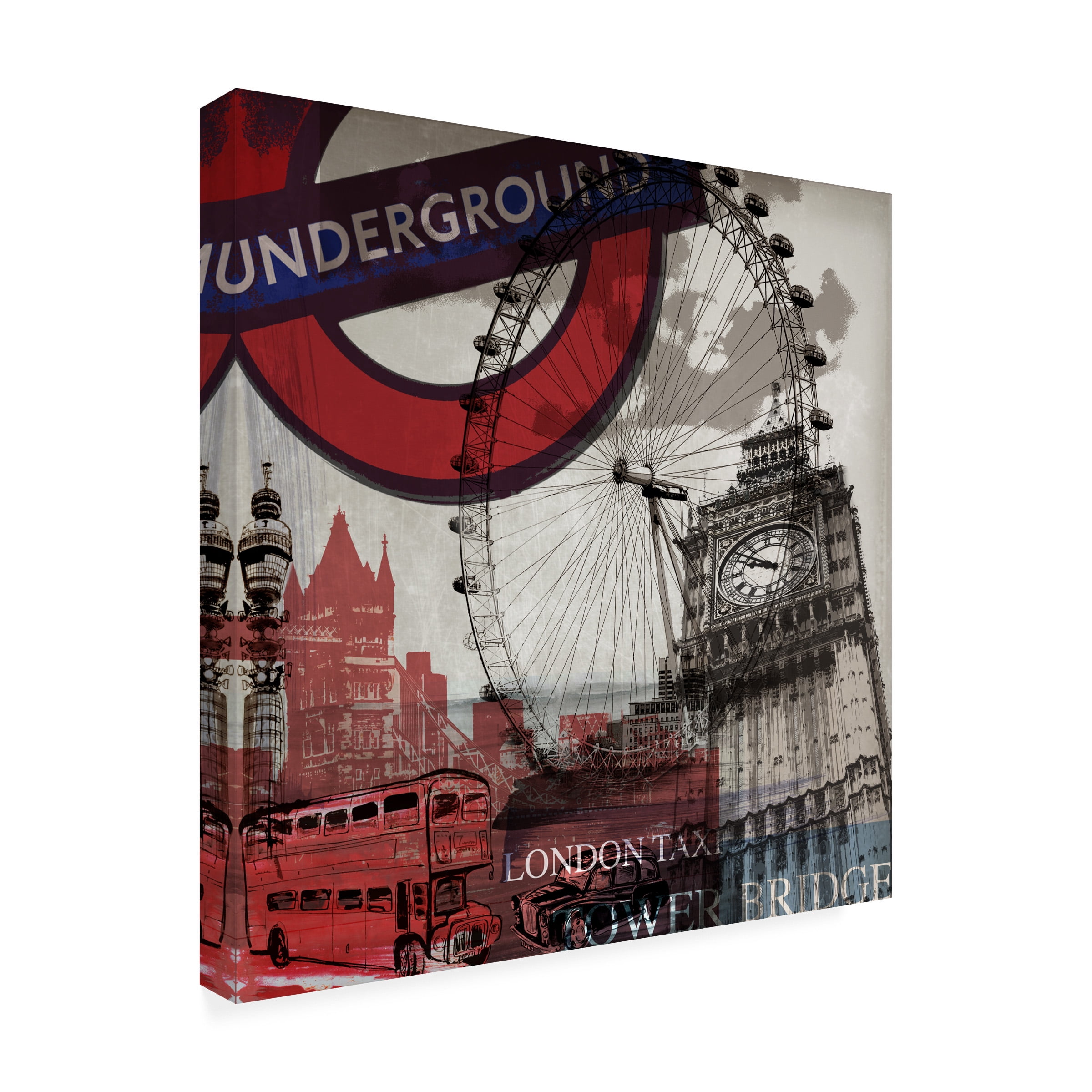 Sidney Paul and Co. 'London Calling' Canvas Art