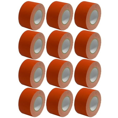 Seismic Audio 12 Pack of Gaffer's Tape - Red 3 inch Roll 60 Yards per Roll Gaffers Tape - SeismicTape-Red603-12Pack