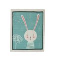 thumbnail image 1 of Pack of 10 Dishcloth Tableware Cleaners Fast Dry Dish Towels Household Accessories Cleaning Cloth Scouring Pad Kitchen Supplies Rabbit Pattern, 1 of 7