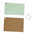 thumbnail image 2 of koolsoo Lined Paper Refills Memo Pads Home Office Supplies Narrow Ruled Writing Pads Light Green, 2 of 9