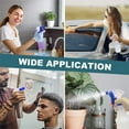 thumbnail image 6 of NOGIS Spray Bottle Nozzles Plastic Heavy Duty Trigger Spray Nozzle 8Pcs Replacement Head Leak Proof Water Bottle Spray Nozzles Adjustable Head Sprayer (Blue), 6 of 7