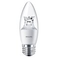 thumbnail image 1 of Philips 4.5W B12 Bougie Décorative Blanche Chaude Dimmable 40W LED Ampoule (2 Pack), 1 of 5