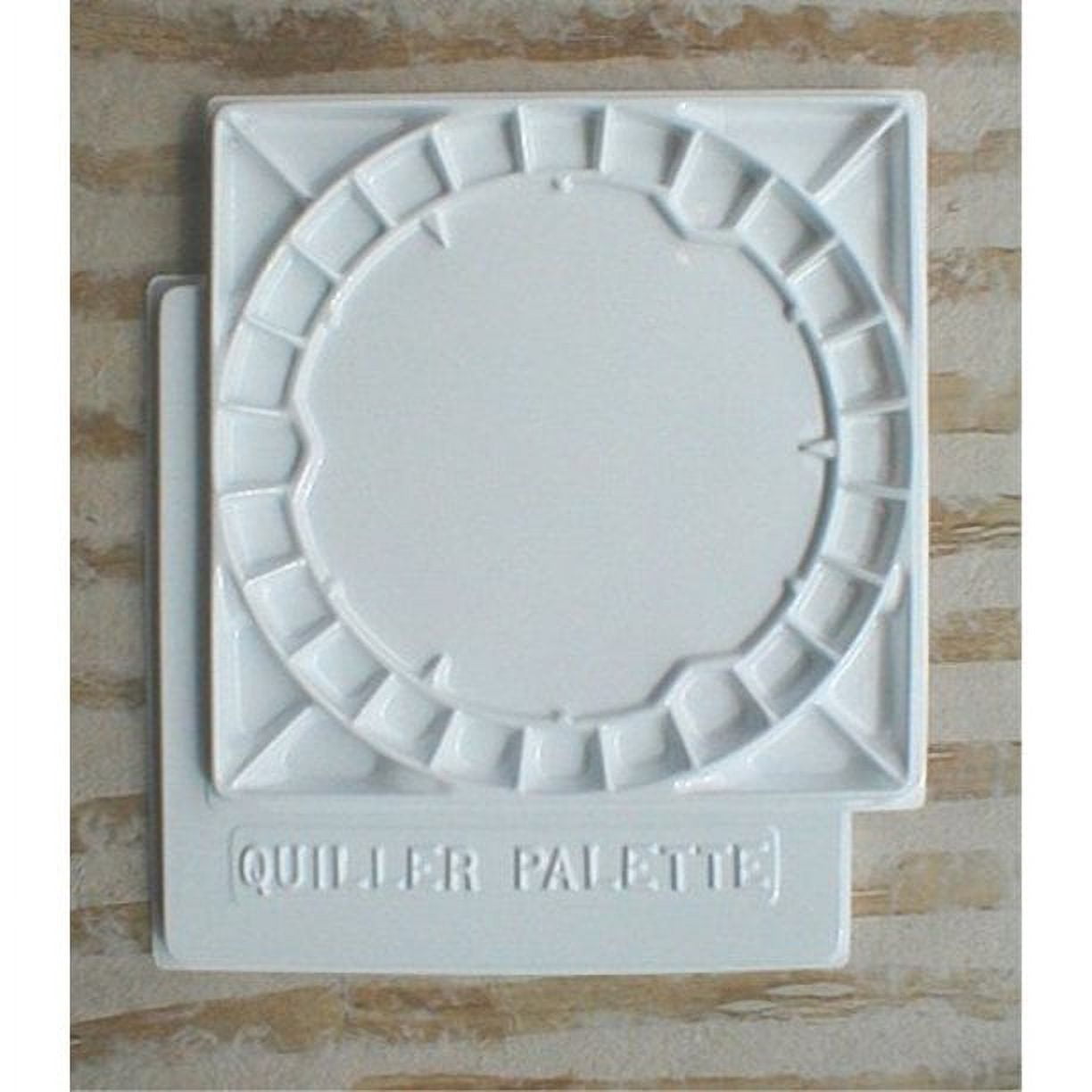 Stephen Quiller Porcelain Palette 13x13 inch