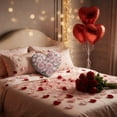 thumbnail image 7 of Heart Shaped Floral Throw Pillow,Romantic Soft Cushion with Elegant Heart Design,Cozy Floral Patterns and Comfortable Fabric,Perfect Home Decor Accent for Couch Bed or Valentine’s Day Gift-G, 7 of 7