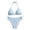 Light Blue, variant on Weebloom Teen Girls' Swimwear Swimwear Tie Neck Bikini Beach Swimsuit For Kids Teen Bathing Suit Light Blue 13-14 Years