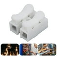 thumbnail image 2 of Pack Of 20 Press Fit Electrical Terminals Connectors Suitable For Easy Wire Connection Home Circuit Upgrades, 2 of 9