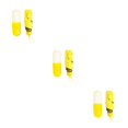 thumbnail image 2 of Paraguas de bolsillo duradero Inteprter para exteriores amarillo Limon Con caja, 2 of 6