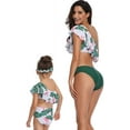 thumbnail image 3 of Girls Swimsuit Two Pieces Bikini Set Ruffle Falbala Swimwear Bathing Suits, 3 of 7