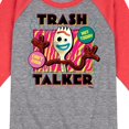 thumbnail image 3 of Toy Story 4 - Forky Trash Talker - Toddler & Youth Raglan Graphic T-Shirt, 3 of 6