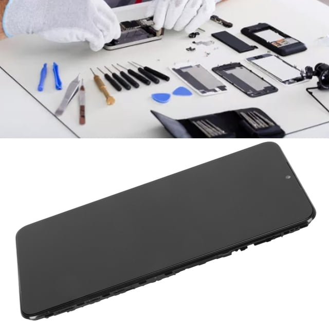 Pantalla Táctil Digitalizadora, Larga Duración, Antiarañazos, Alta Definición, Color Negro, Pantalla Digitalizadora De Ajuste Perfecto Con Marco Con Marco Para