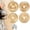 4PCS, variant on Wood Grinding Disc for Angle Grinder, 3PCS Wood Carving Disc Set, Wood Carving Sanding Disc Accessory for Wood Cutting, Shaping, Carving and Sanding