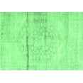 thumbnail image 1 of Ahgly Company Indoor Rectangle Persian Emerald Green Traditional Area Rugs, 7' x 10', 1 of 4