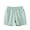 Light Green, variant on Boys Short Boys Khaki Shorts Shorts Suitable for and Children with Full Flower Printing. Soft and Breathable Material. Elastic Waistband Design. Casual and Sporty Clothing. Summer Activity Shorts.