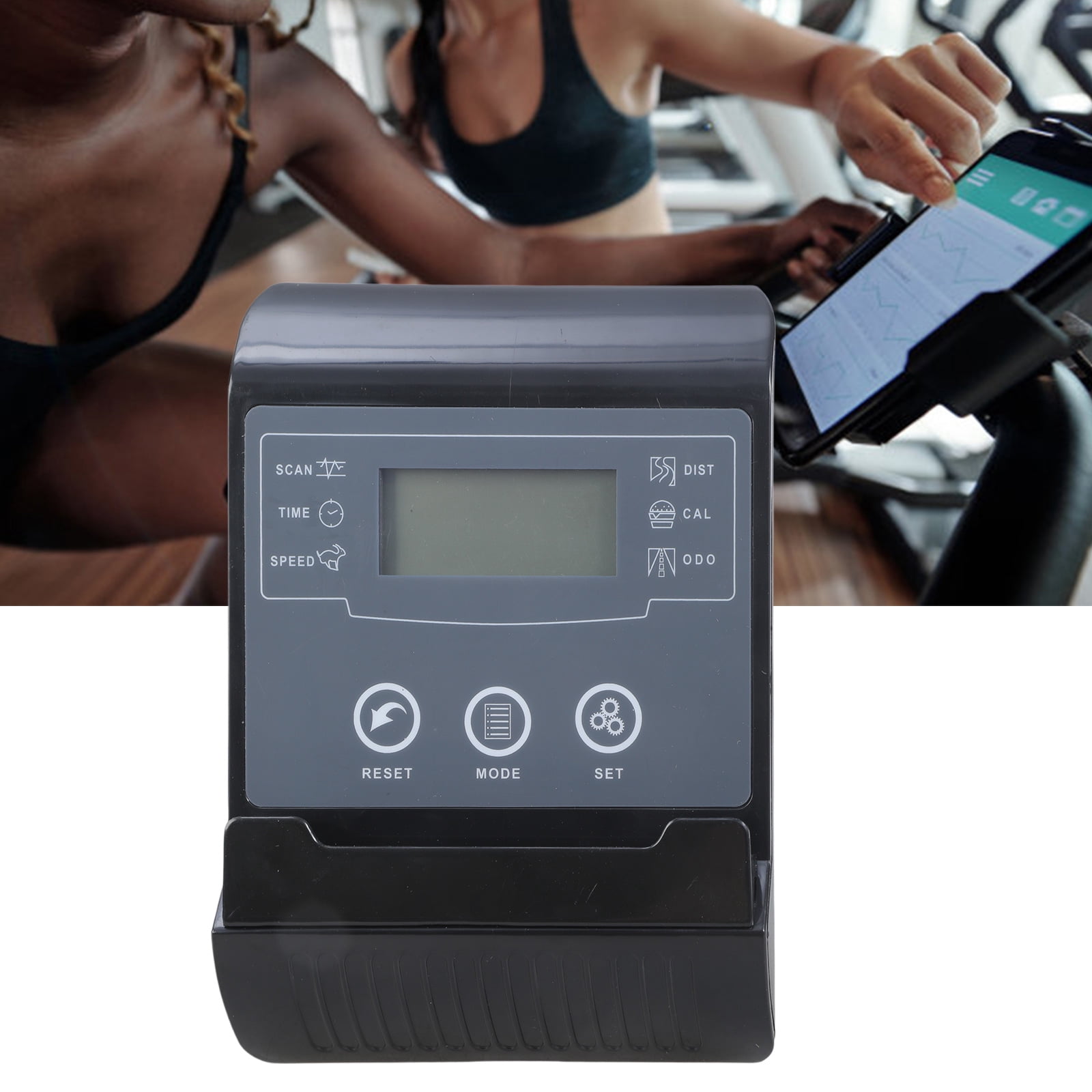 Digital Treadmill Speedometer Monitor Fitness Machine Monitor for Homes Gym Equipment Large Readable Display