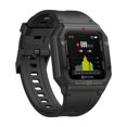 thumbnail image 3 of Reloj inteligente con seguimiento del sueño y frecuencia cardíaca Zeblaze, reloj inteligente con control táctil, compatible con Bluetooth, pulsera de seguimiento de pantalla HD 5.1, negro Inevent EL005058-01, 3 of 7
