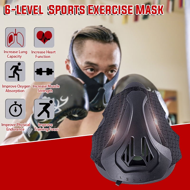 Sports Training Workout Face Mask Running Gym Fitness Biking High