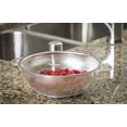 thumbnail image 2 of Tablecraft 1.5 Quart Colander with Handles, Stainless Steel (H901BH), 2 of 3