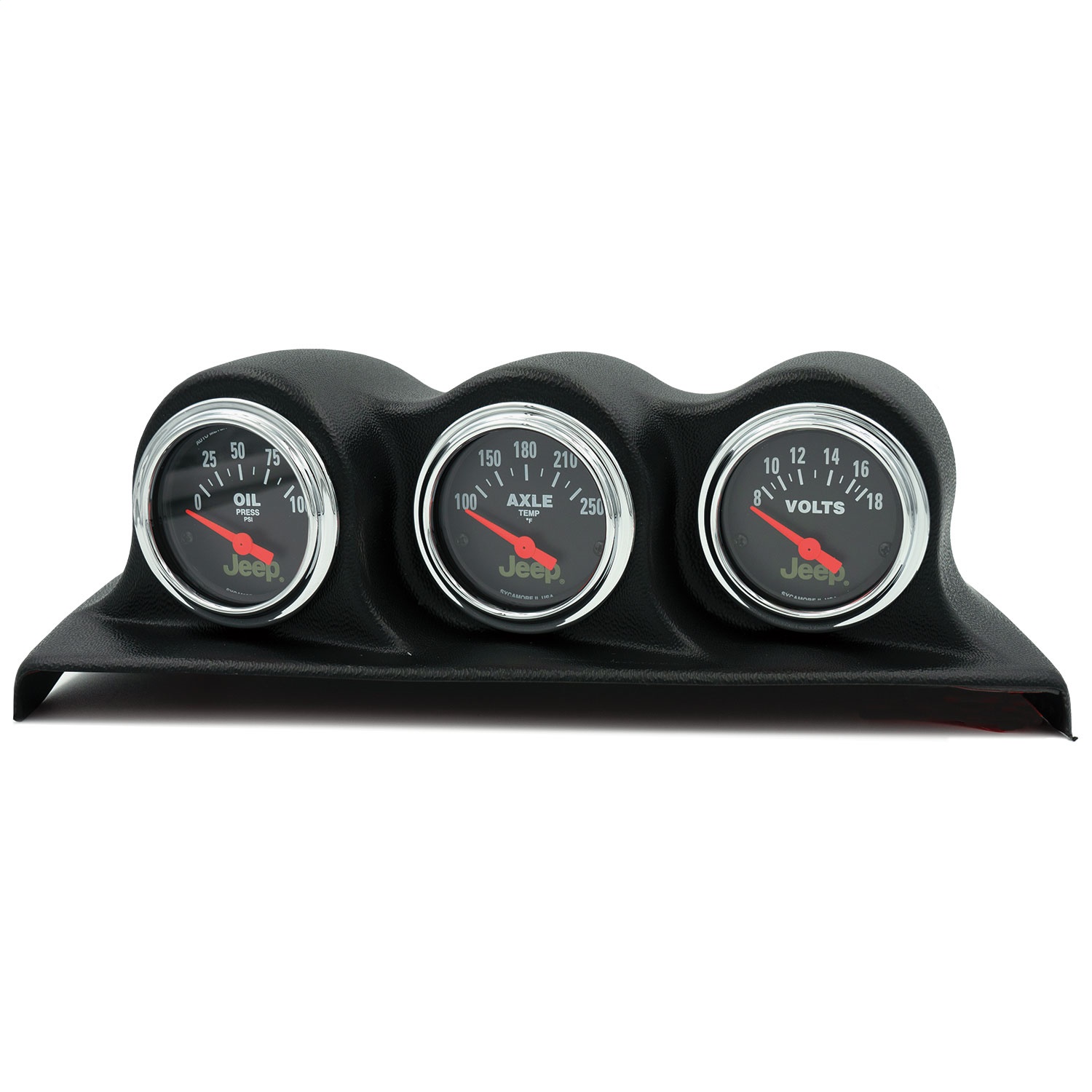 AutoMeter 8200 Jeep Dash Pod w/Gauges Fits 0710 Wrangler (JK