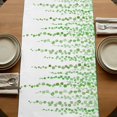 thumbnail image 5 of Table Runners 72 Inches Long Dress Scarves, Green Polka Dots Farmhouse Kitchen/Dining Table Runner, Coffee Tablerunners, Vintage Abstract Art Watercolor 13x72 Inch, 5 of 9