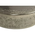 thumbnail image 4 of Leeber 89951 16 Round Ornate Plateau, Nickel Plate, 4 of 4