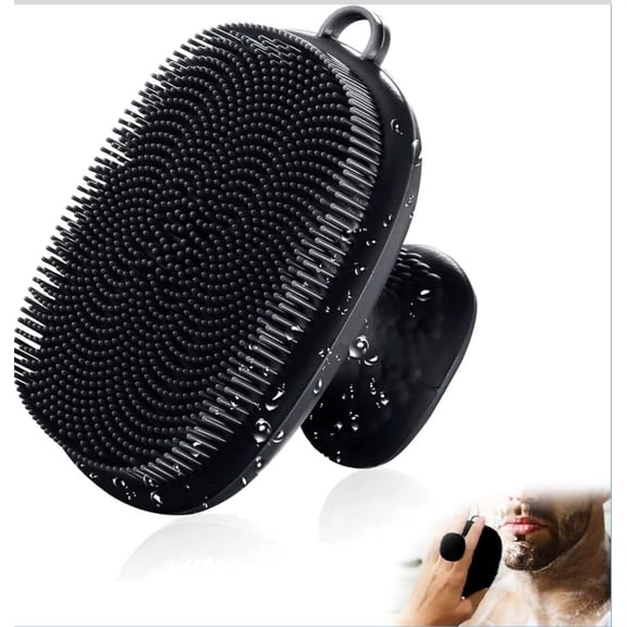 ROHAJSHOP  Silicone Face Scrubber Facial Cleansing Brush Waterproof Manual Face Wash Brush For Deep Pore Cleaning & Exfoliating Skin Care