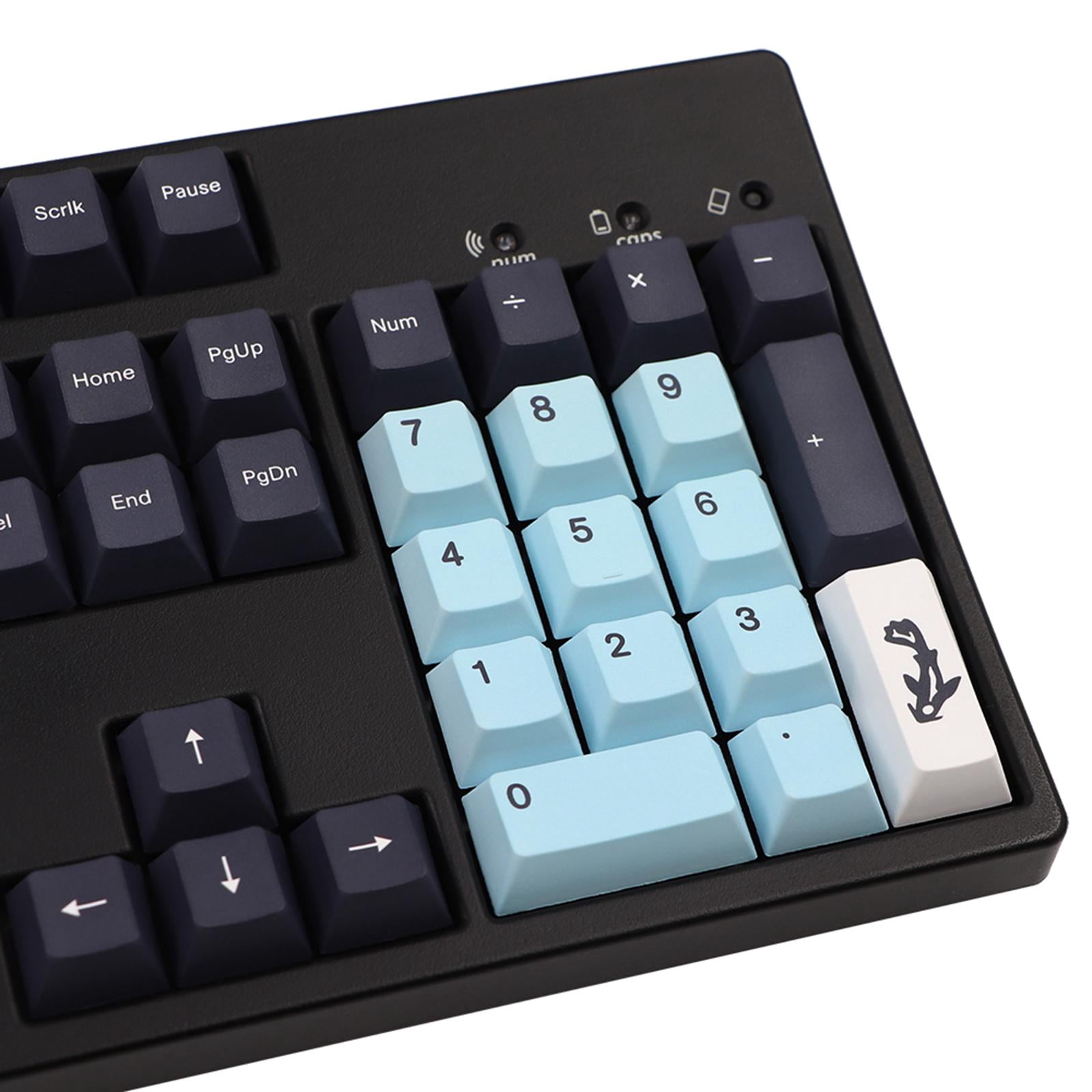 MIZU2 Theme -SUB PBT Gaming Mechanical Keyboards - 136 Keys Korean