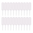 thumbnail image 1 of 50 pipetas de transferencia de licor de 4 ml para mini pasteles de helado de fresas de chocolate 4 ml, 1 of 10