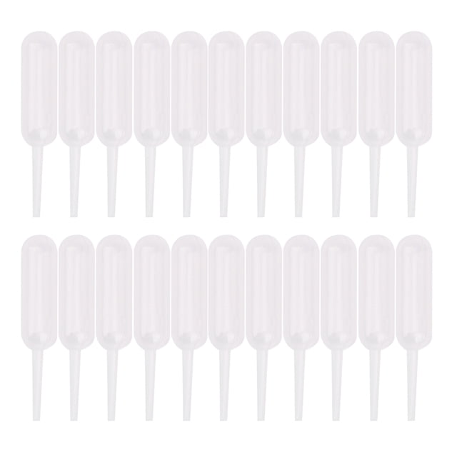 50 pipetas de transferencia de licor de 4 ml para mini pasteles de helado de fresas de chocolate 4 ml