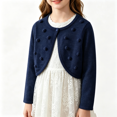 thumbnail image 2 of YOUYEDIAN Girls Cardigan Casual Fashion Button Down Knit Sweaters, 2 of 4