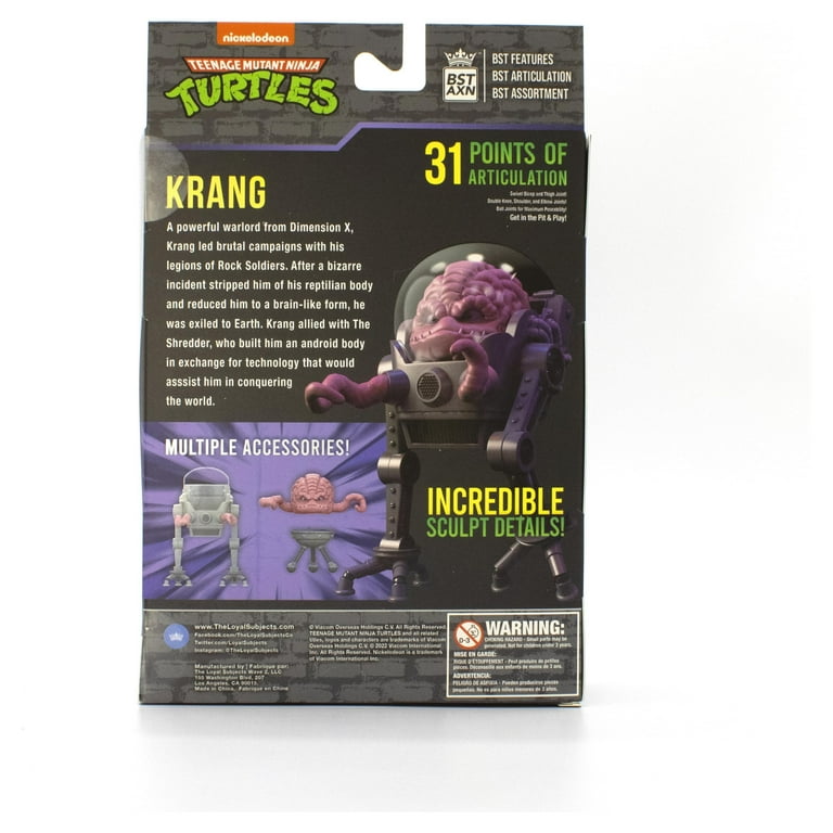 Walmart Exclusive: TMNT Krang Bubble Walker - BST AXN 5 Walmart Exclusive: TMNT Krang Bubble Walker - BST AXN 5