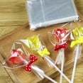 thumbnail image 4 of [Yue Xinghui] Lollipop Chocolate Packaging Bag Transparent Candy Cake Packaging Bag 100PCS 8x12CM ANGGREK Cake OPP Packing Bags, 4 of 8