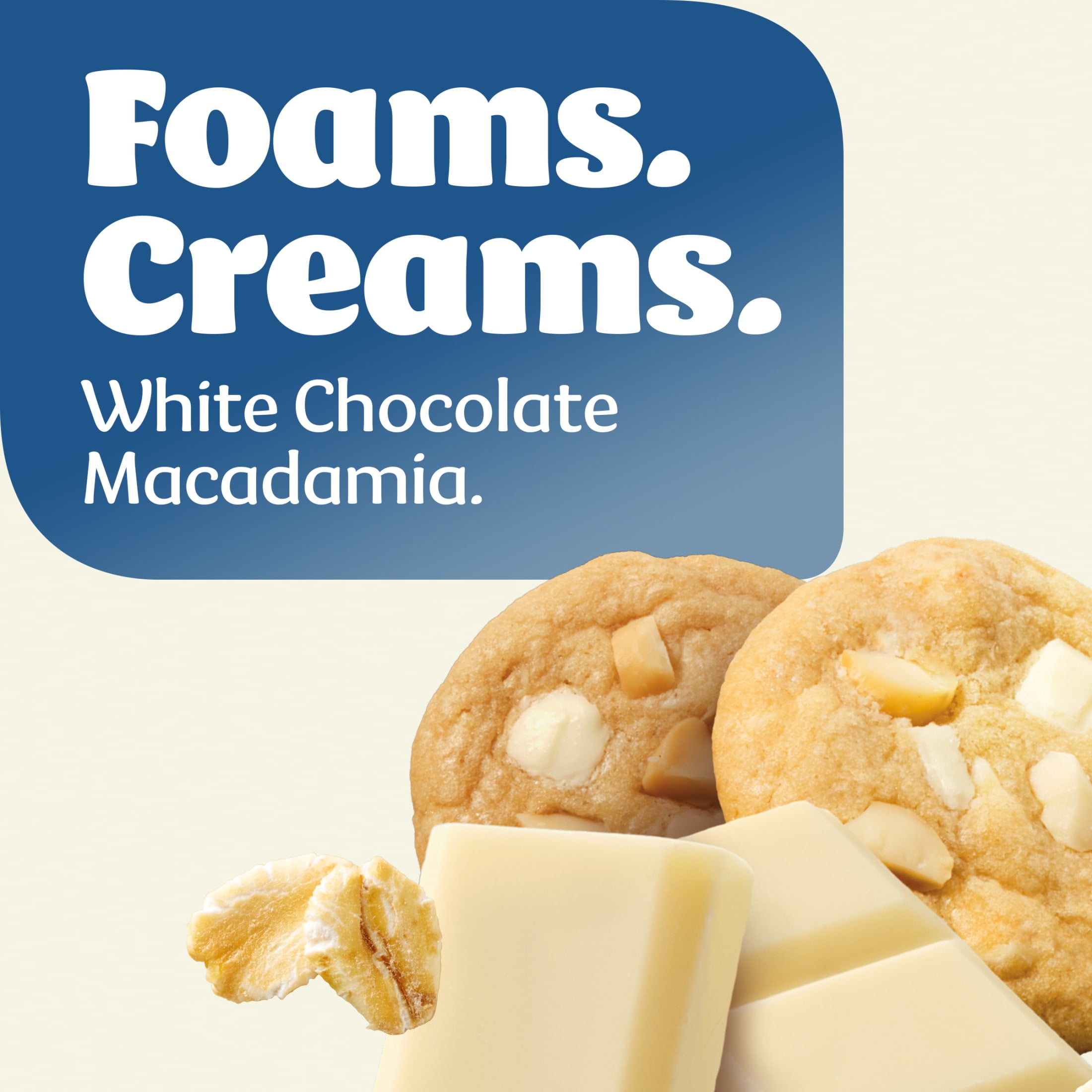 Silk Plant-Based Cold Foam Creamer, White Chocolate Macadamia Oat Creamer, 14 oz Can