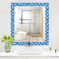 thumbnail image 4 of Yeetfub 15 Sheet Peel and Stick Tile for Kitchen Backsplash Mosaic Self Adhesive Blue and White Kitchen Backsplash on Tile Self Adhesive Peel and Stick Wall Tiles for Bathroom Camper Furniture 4"x4", 4 of 7