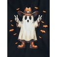 thumbnail image 2 of Wonder Nation Boys Short Sleeve Graphic Tee and Wide Leg Pants Sleep Set, 2-Piece, Sizes 4-18, 2 of 3