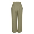 thumbnail image 6 of JustVH Women Thin Summer Hawaiian Loose Casual Flowy Slacks Ankle Length Wide Leg Pants, 6 of 8