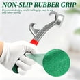 thumbnail image 3 of Liyquint 1 pack heavy duty bucket lid opener, 8.5 inch aluminum tool with rubber grip, fits 5 gallon pails and paint cans, 3 of 7