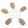 thumbnail image 5 of S SERENABLE 5x5X Wood Charms Blank For DIY Personal Keychain Rounded rectangle 42x30mm, 5 of 8