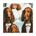 thumbnail image 1 of Irish Setter's Majesty. - Canvas, 1 of 10