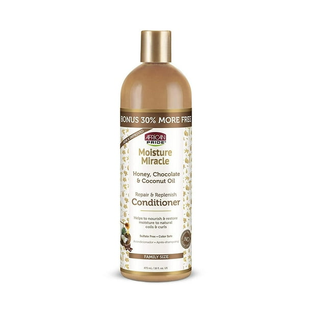 African Pride Moisture Miracle Honey, Chocolate & Coconut Oil