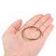 thumbnail image 3 of Uxcell Hebilla O-Ring para Bolsas de Hardware Accesorios de Manualidades DIY Aleación de Zinc Multicolor 5pcs Tono Bronce 1.38'', 3 of 3
