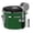 Dark Green, variant on ShanSon Coffee Canister Airtight, Stainless Steel Bean Storage Container with Date Tracker & Scoop, Grounds Sugar Flour Tea Cereal Fits Kitchen Pantry, Ideal Gift for Coffee Lovers,12oz,Silver