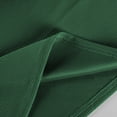 thumbnail image 7 of Qwertyu Men's Quarter Zip Up Tshirts Short Sleeve Collared Waffle Shirts Solid Color Loose Fit Casual Pullover Tops Dark Green 4XL, 7 of 7