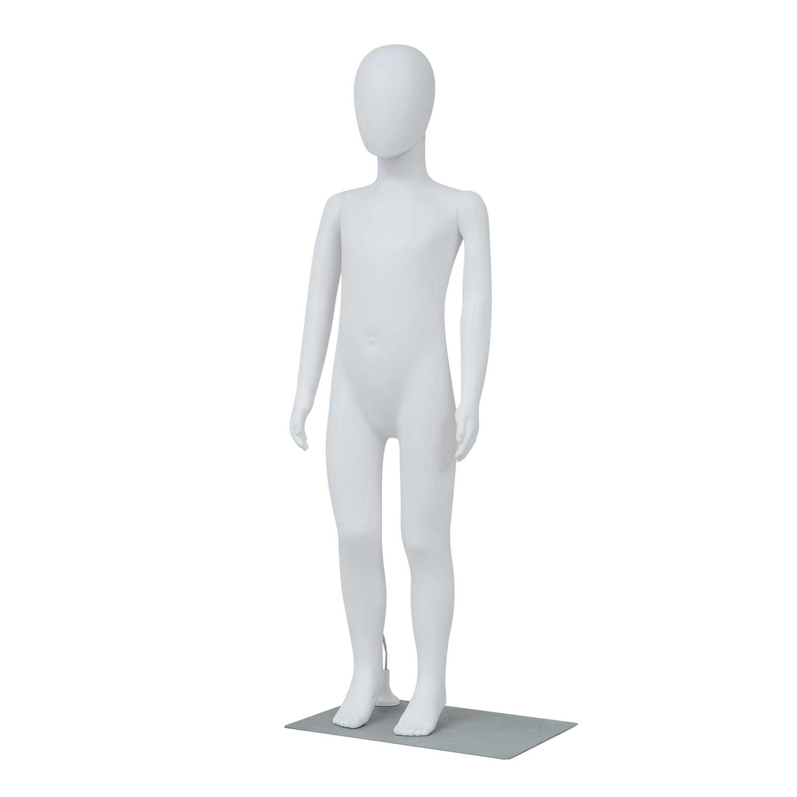 Kinsuite Kids Full Body Mannequin - 43 Inches Mannequin Full Body for Boys & Girls Clothing Adjustable Detachable Dress Model Stand with Metal Base for Retail Clothing Shops, Halloween Cosplay
