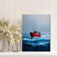 thumbnail image 2 of Qisvanset 12x16 Inch Vibrant Wildflower Meadow Sunset Oil Painting Canvas Print Wall Art, 2 of 5