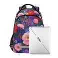 thumbnail image 7 of FORMRS Kids School Backpack Elementary Student Unisex Travel Bookbag with Reflective Stripes, Beautiful Floral Pattern, 7 of 7