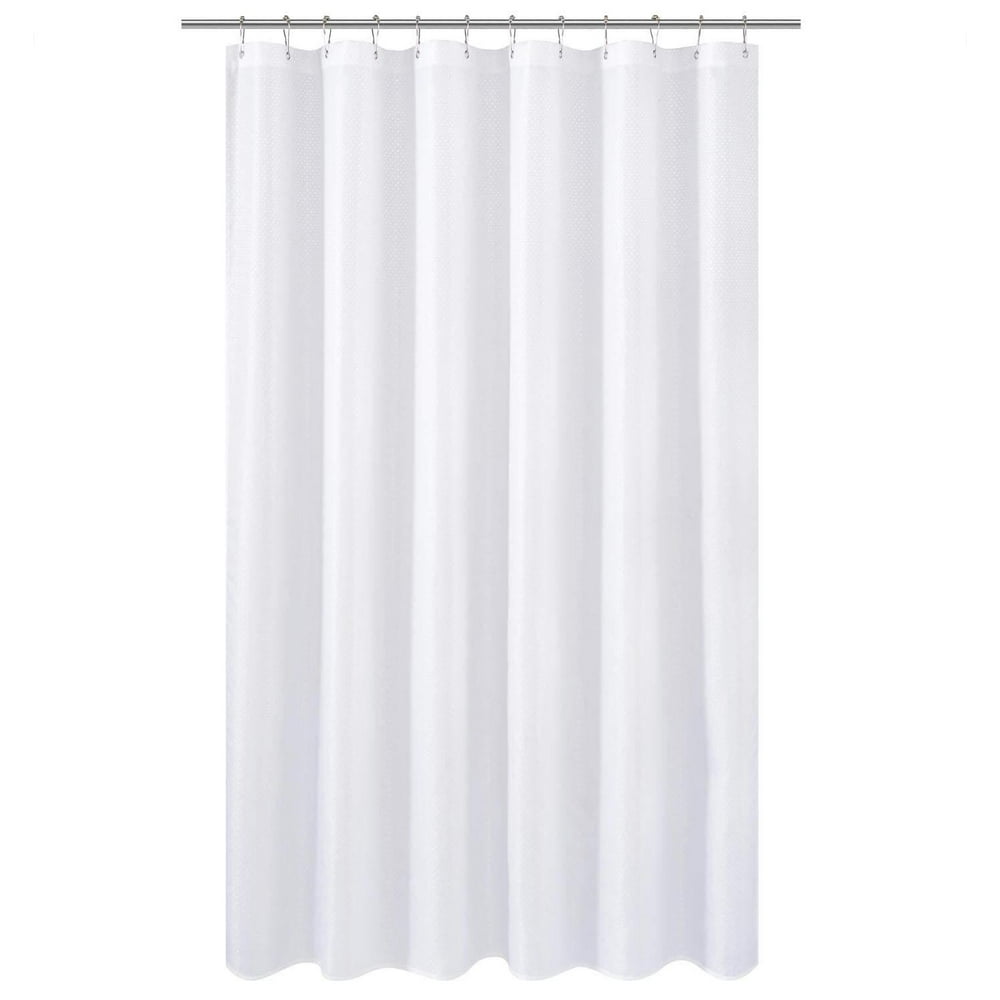 N&Y HOME Long Fabric Shower Curtain Liner or Shower Curtain 78 inches